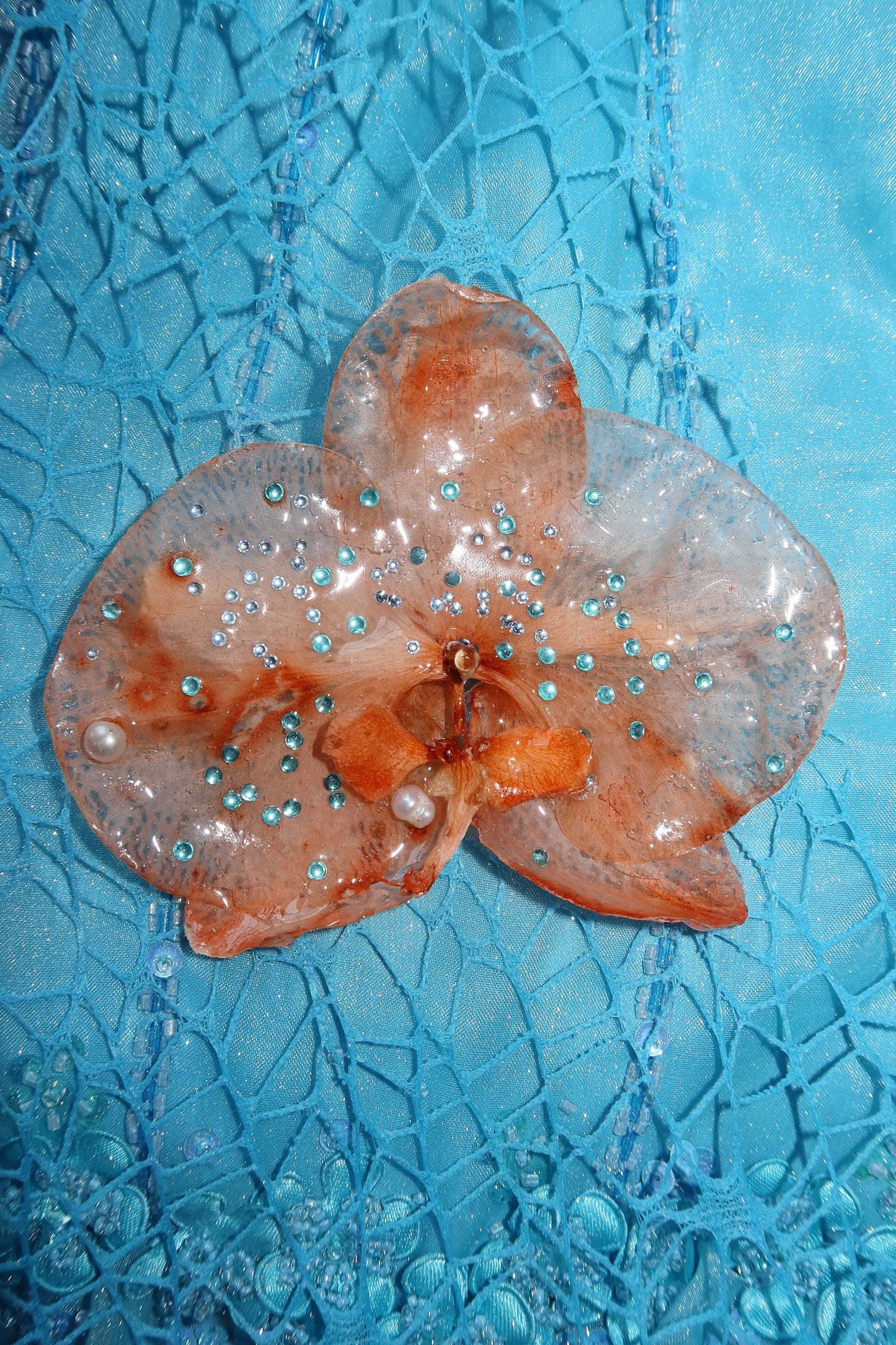 Daniela Orchid Hair Clip