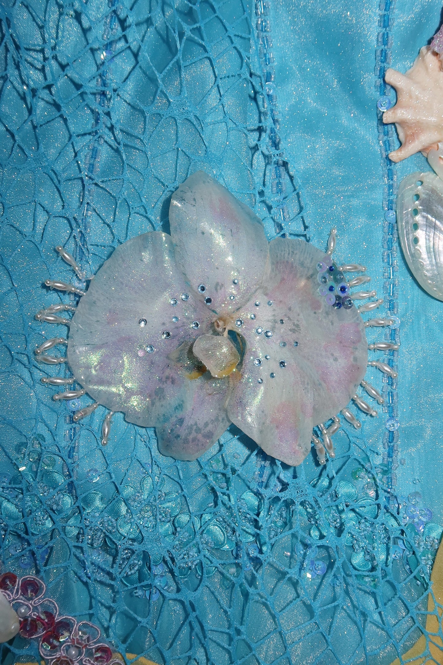 Alexa Orchid Hair Clip