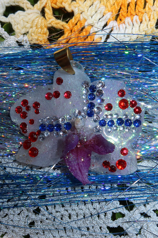Norway Orchid Pendant – Limited Edition Collection