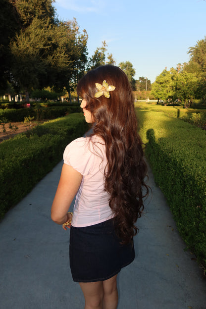 Natalia Orchid Hair Clip