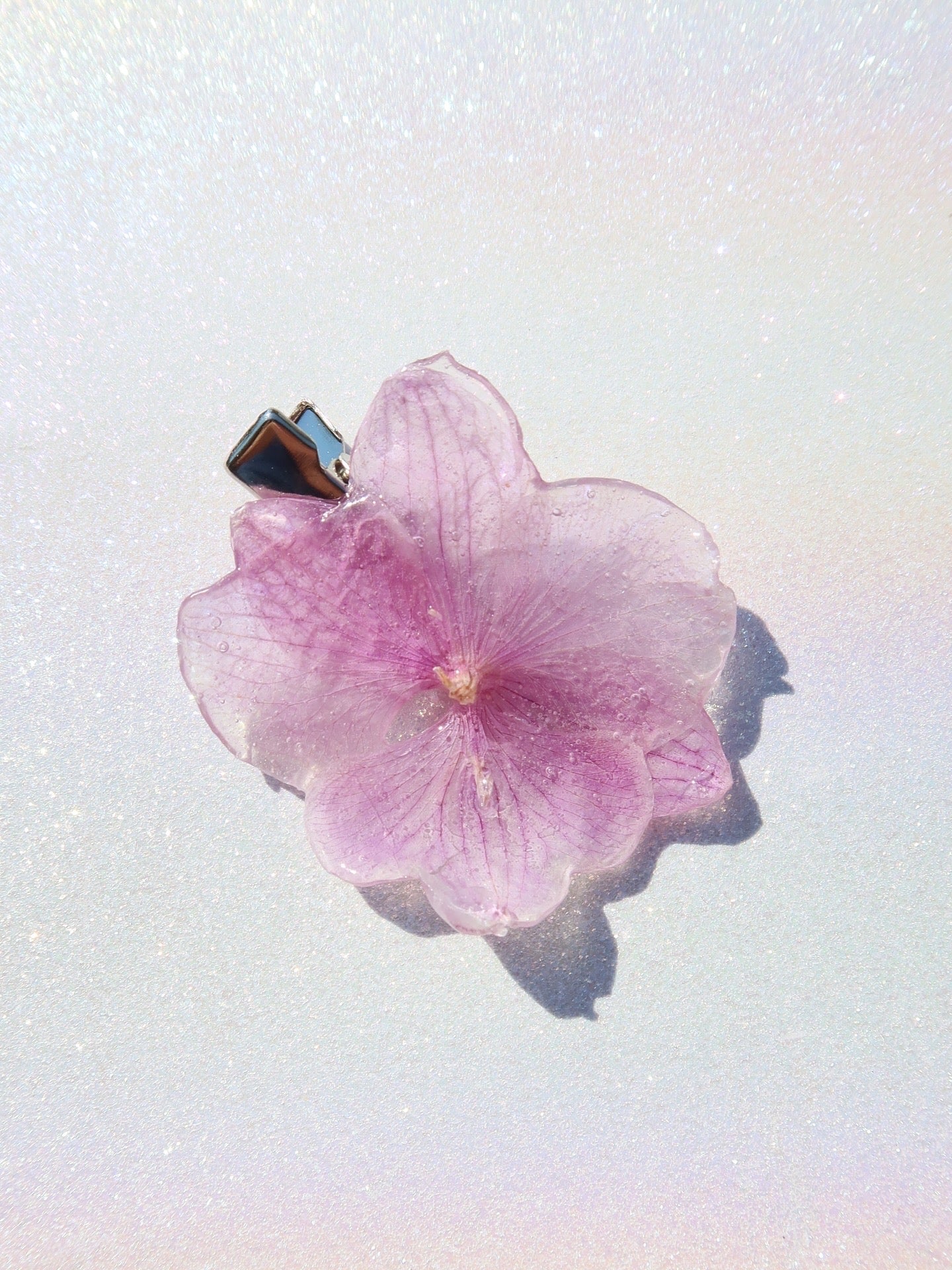 Alexa Orchid Hair Clip