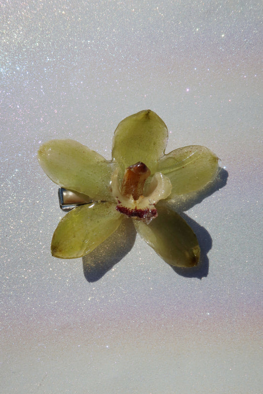 Natalia Orchid Hair Clip