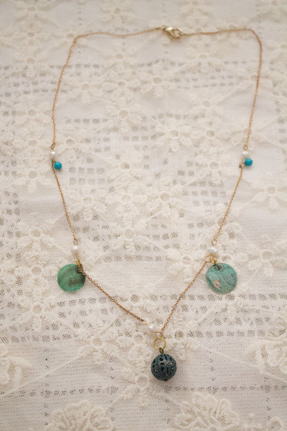 Agua de Mar Charm Necklace