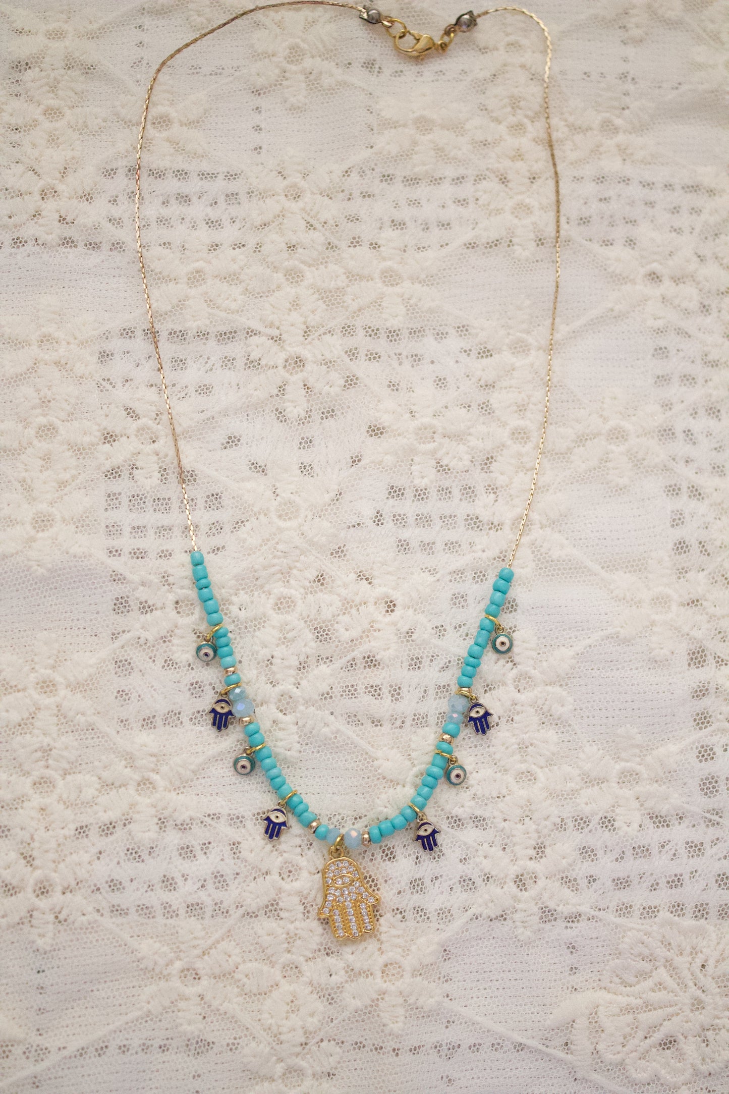 Ojo de Azul Necklace