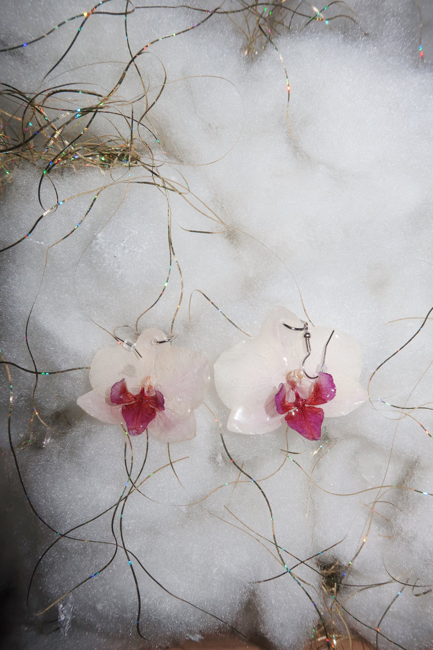 Blushing Orchid Earrings