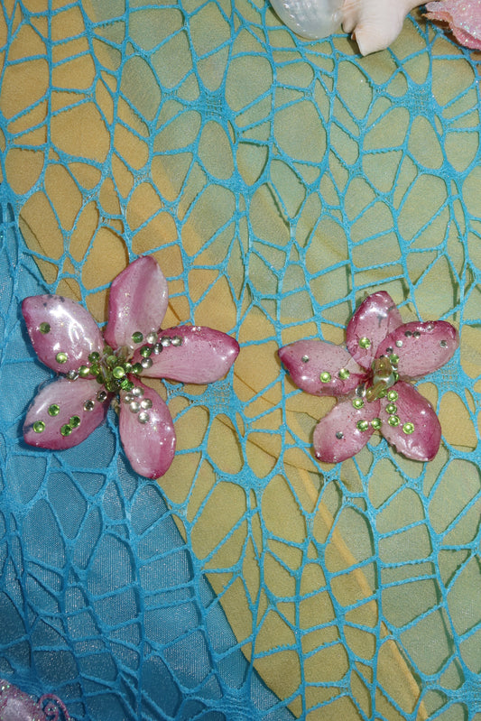 Destiny Plumeria Earrings