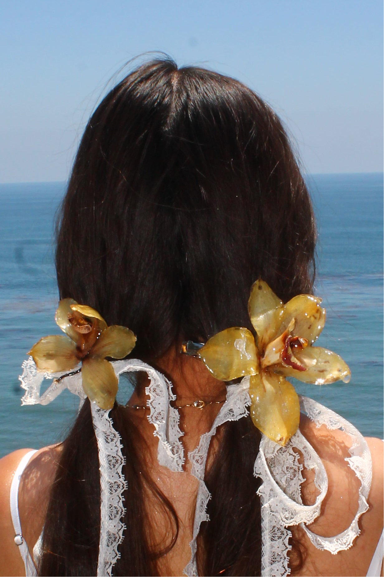 Cindy Orchid Hair Clip