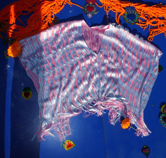 Woven Histories: The Pinkie Poncho