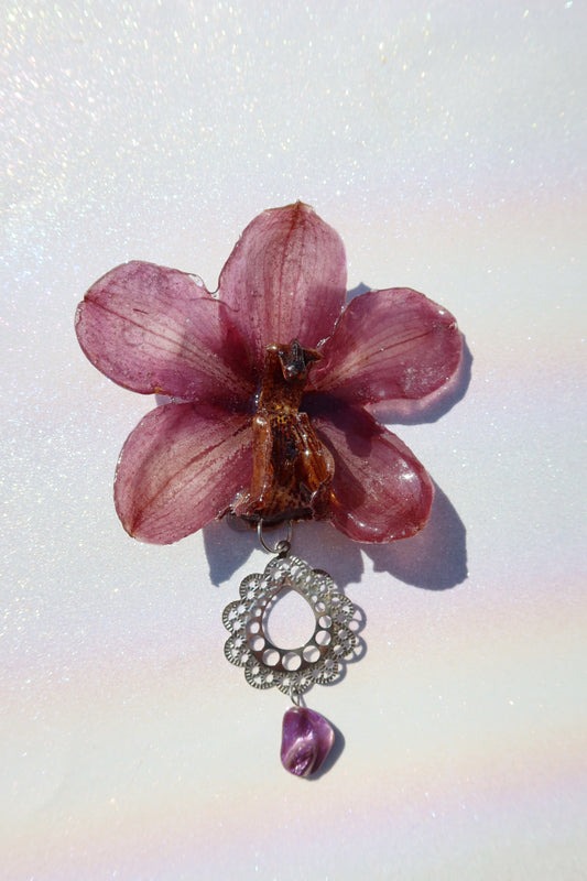 Judy Orchid Hair Clip